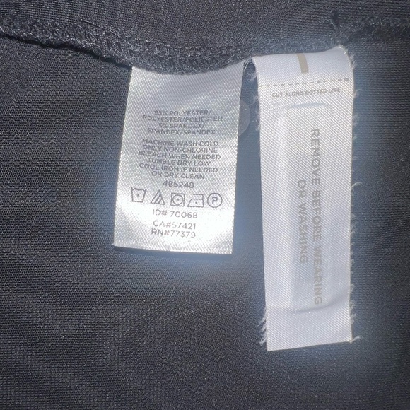 Ann Taylor Classic Black Wrap Dress - Picture 12 of 12